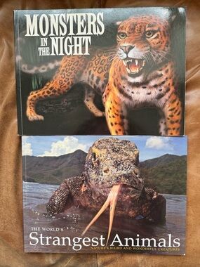 EUC Scholastic Books: Monsters In The Night & The World’s Strangest Animals